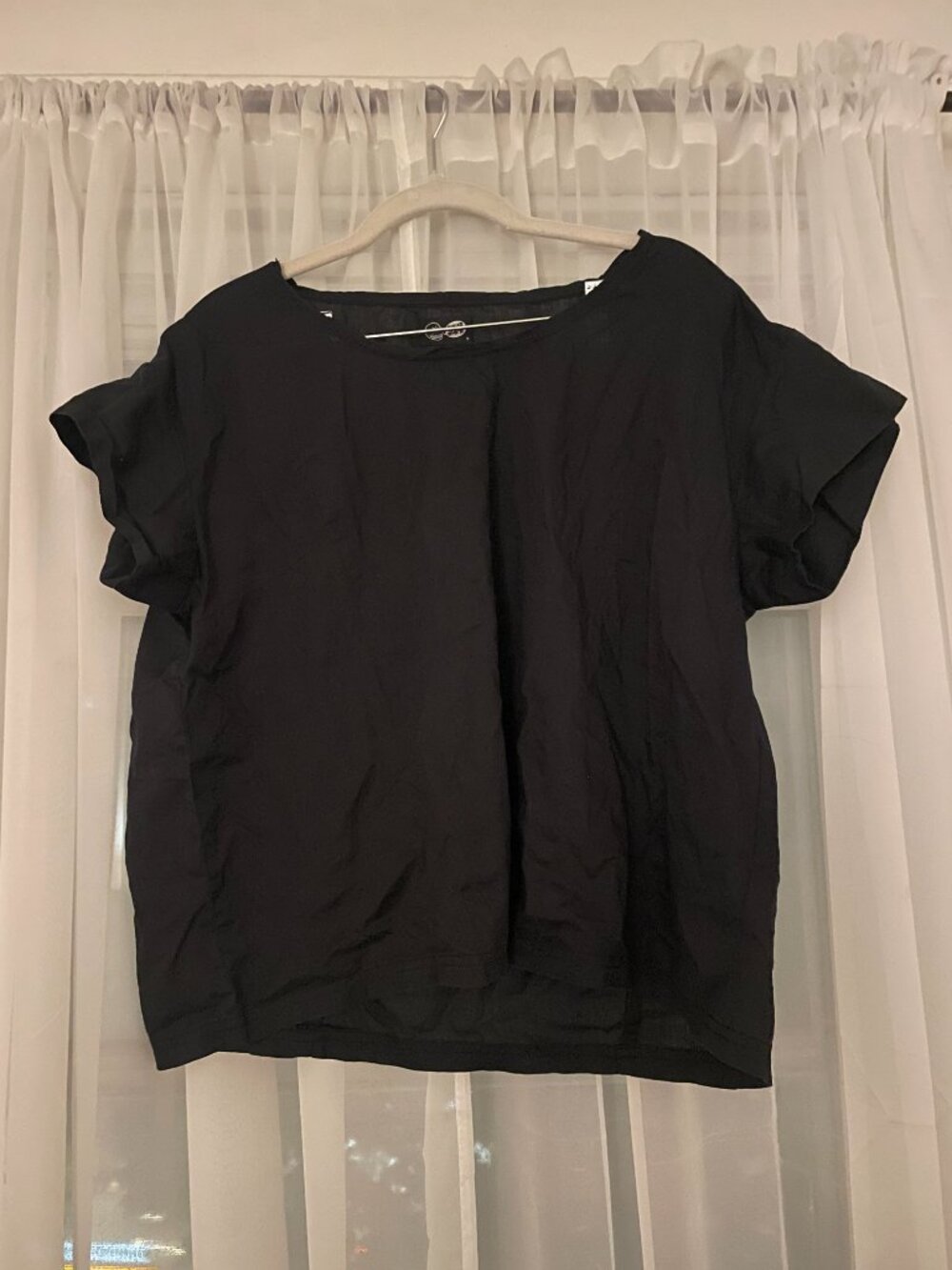 black grunge tee